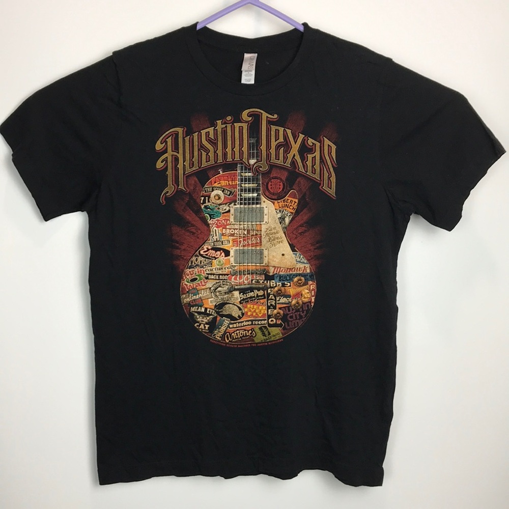 Austin Texas Music Tee Size Medium